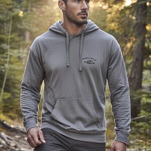 Marsh Wear Men's Gray Hoodie